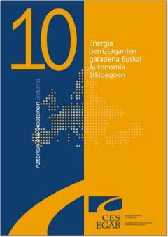 10. azterlana: Energia berriztagarrien garapena Euskal Autonomi Erkidegoan